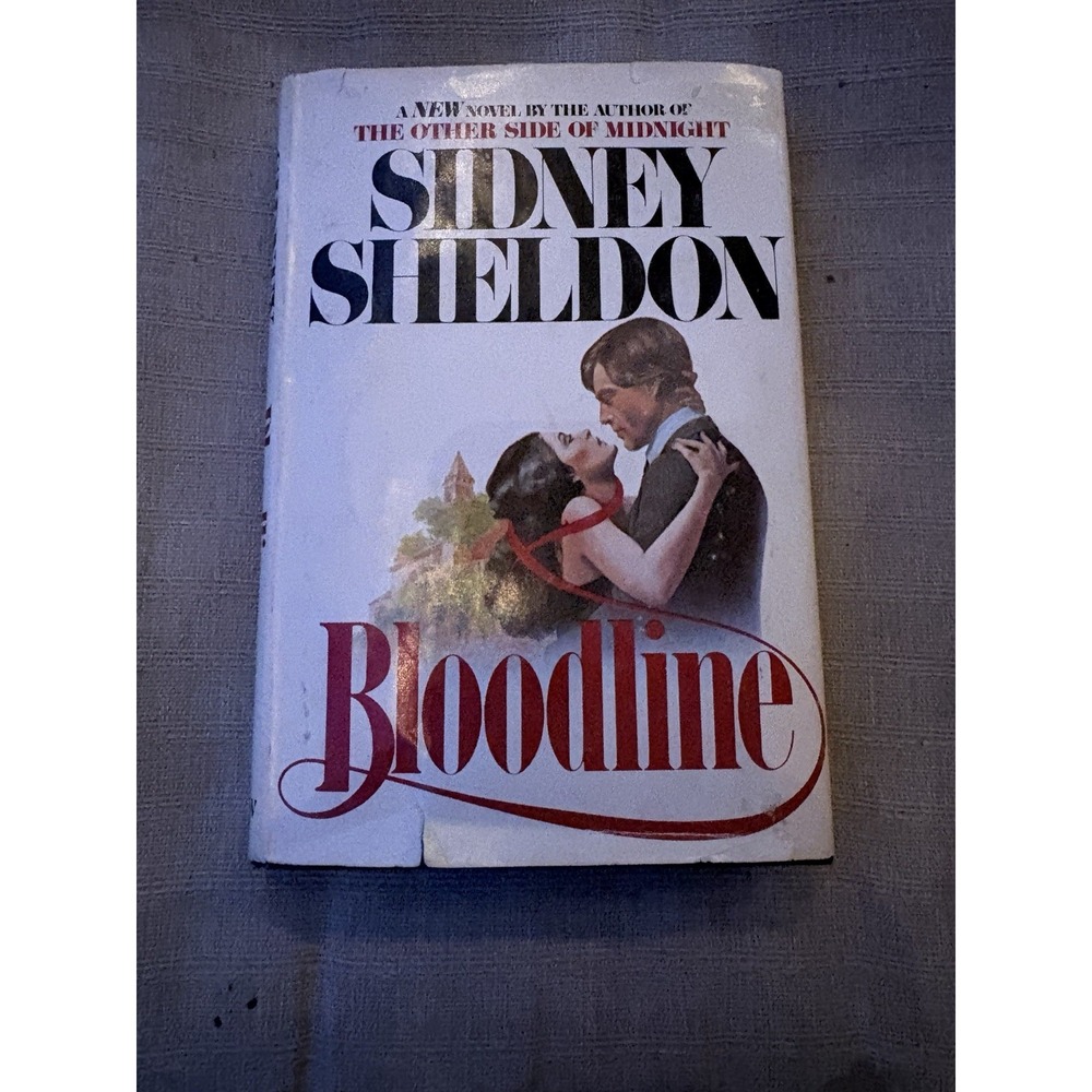 Bloodline by Sidney Sheldon 1978 Vintage Hardcover Novel Book Club Edition